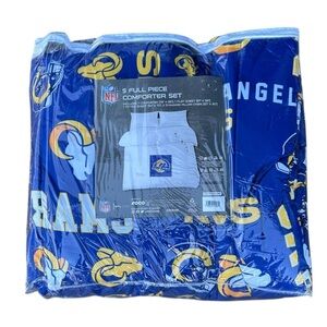 NFL Los Angeles Rams Full Size Comforter Set, NWT
